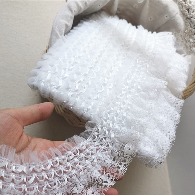 Wedding Water Supply - 6.5 CENTIMETRI Largo Squisito Bianco Nastro