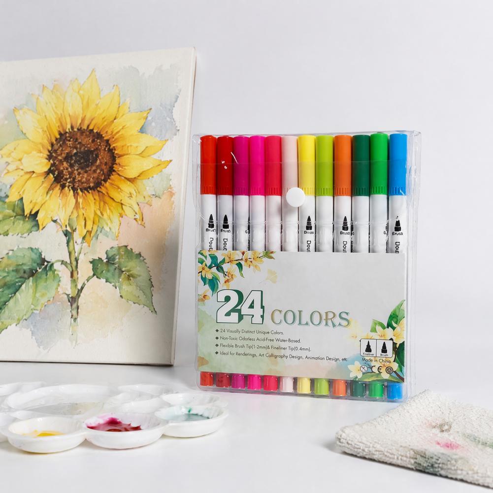 Wedding Water Supply - Set di Pennarelli Multicolore con Punta