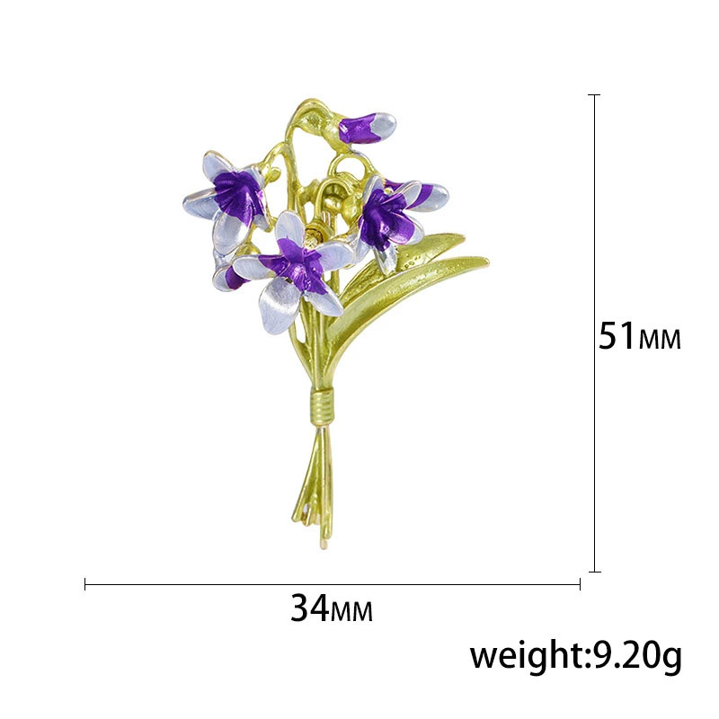 Spilla a forma di fiore viola  - Suit Supply Wedding Party recensione e prezzo