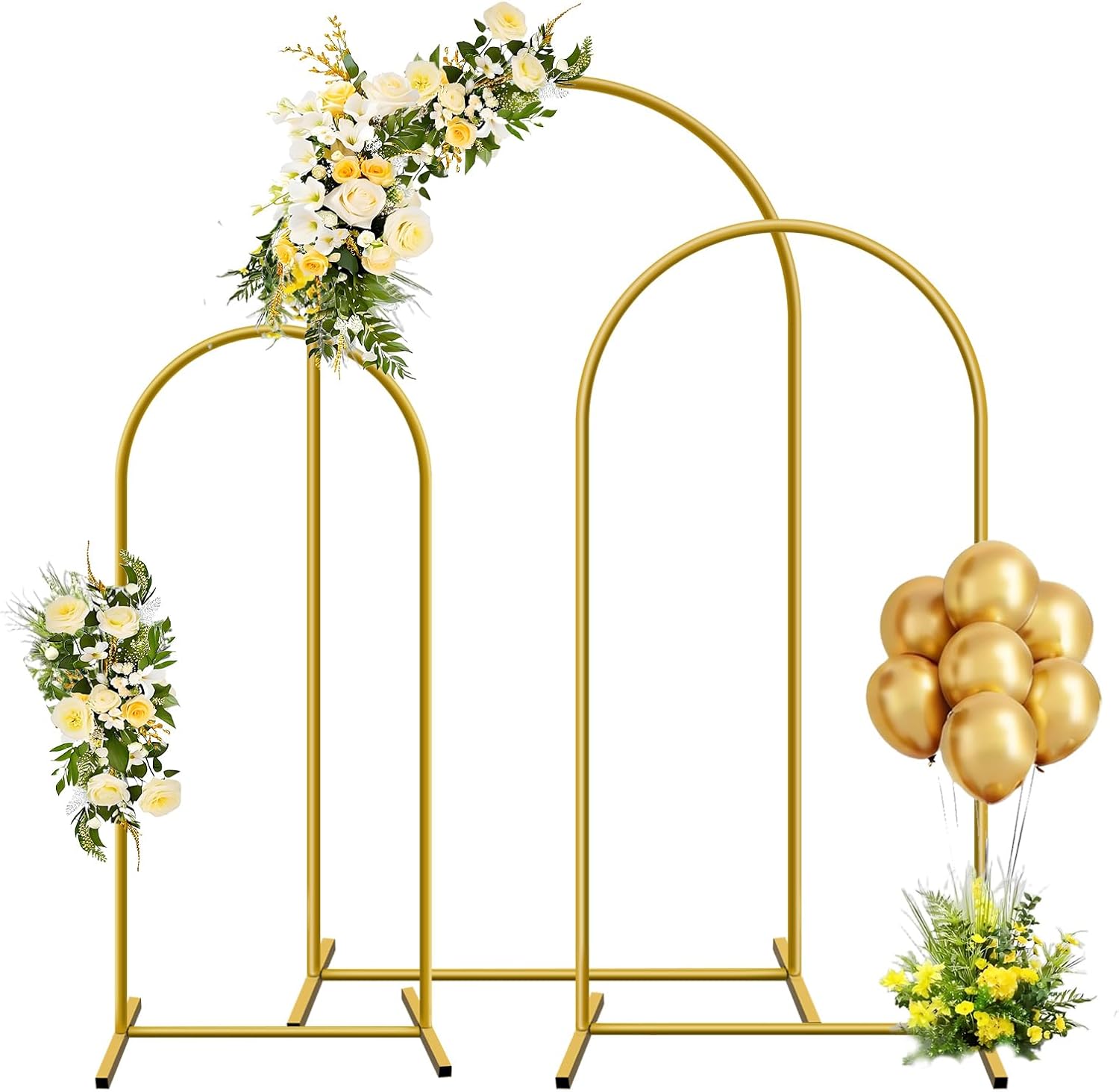 1pc arco in metallo dorato fon - Wedding Support recensione e prezzo