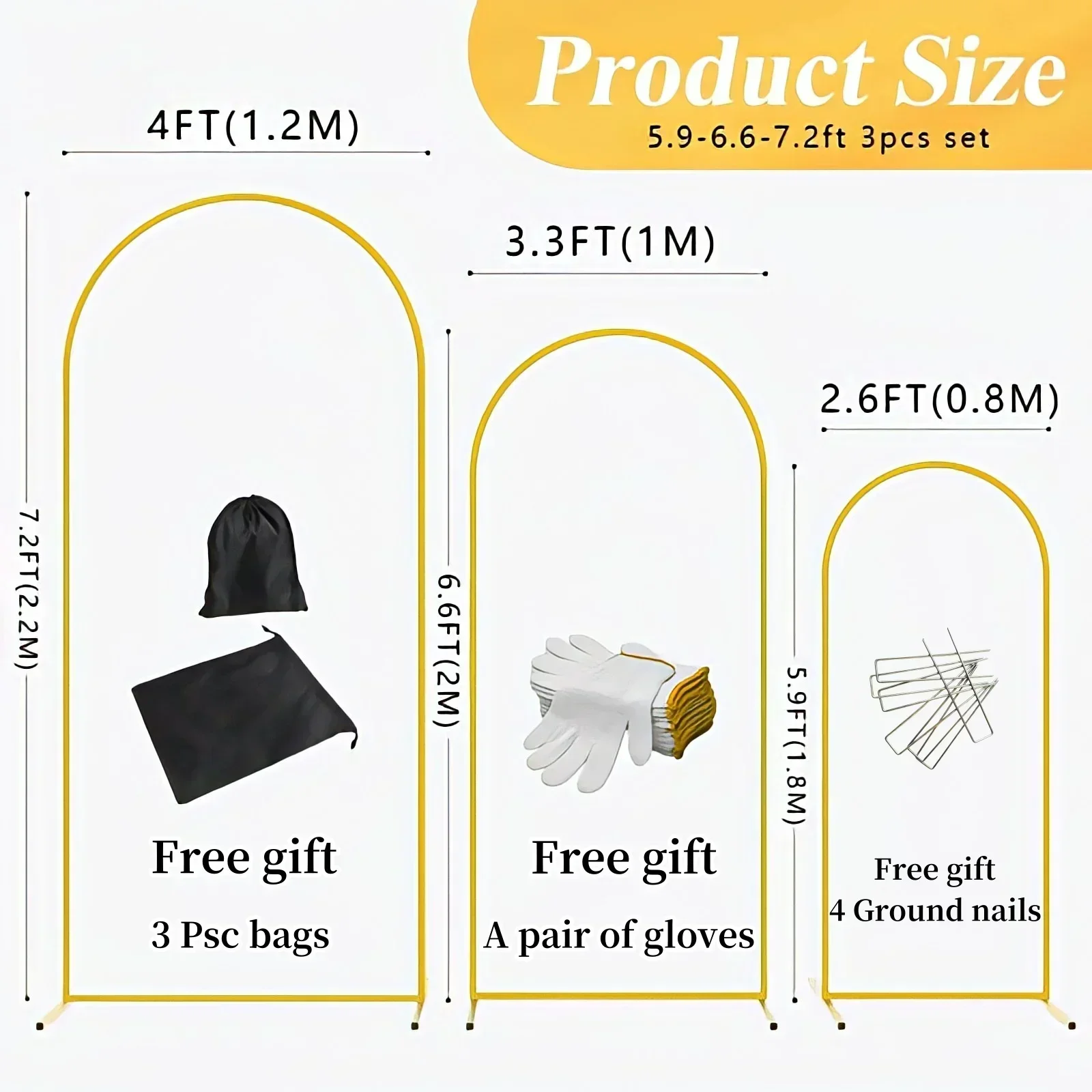 Magazzino UE Set di arco per p - Wedding Support recensione e prezzo